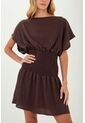 Vestido Corto Phoebe Cafe Mercedes Campuzano de Mercedes Campuzano