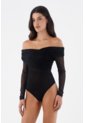 Body Lunara Negro Mercedes Campuzano de Mercedes Campuzano