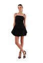 Vestido Corto Britt Negro Mercedes Campuzano de Mercedes Campuzano