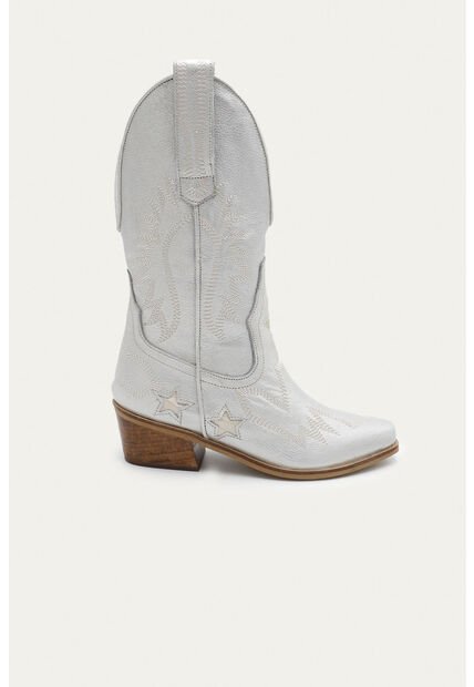 Bota Texana Taos Plata Mercedes Campuzano