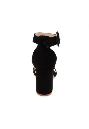 Sandalia Tacón Naia Negro Mercedes Campuzano