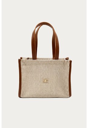 Cartera Frida Beige Mercedes Campuzano