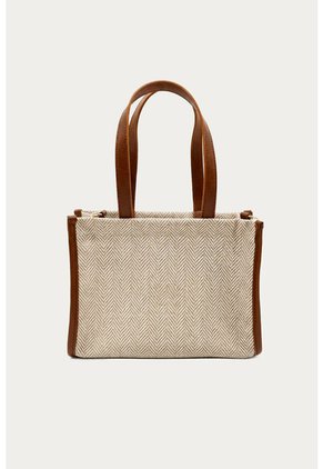 Cartera Frida Beige Mercedes Campuzano