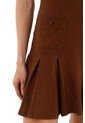 Vestido Corto Amelie Cafe Mercedes Campuzano de Mercedes Campuzano