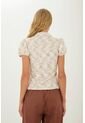 Camisa Elise Beige Mercedes Campuzano de Mercedes Campuzano