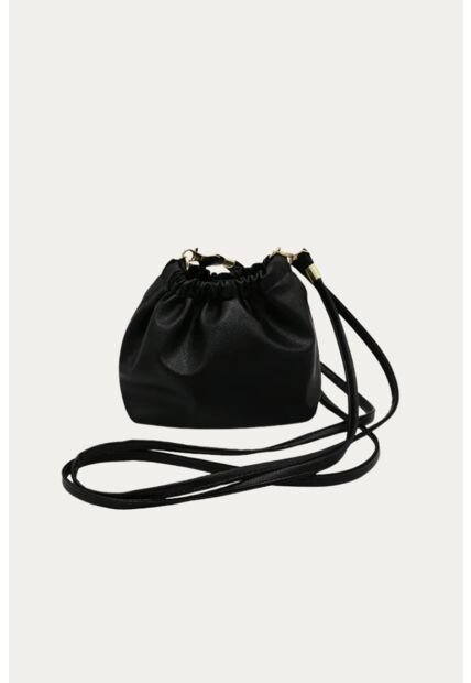 Bandolera Charm Negro Mercedes Campuzano