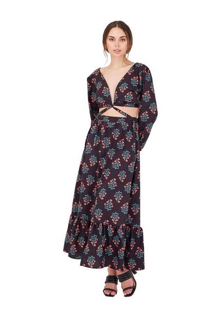 Vestido Largo Reverie Vine Mercedes Campuzano