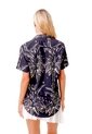 Camisa Wonder Palmeras Negro Mercedes Campuzano de Mercedes Campuzano