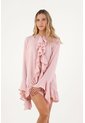 Camisa Aurea  Rosado Mercedes Campuzano de Mercedes Campuzano