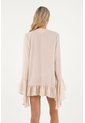 Camisa Aurea  Beige Mercedes Campuzano de Mercedes Campuzano