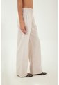 Pantalon Anastasia Beige Mercedes Campuzano de Mercedes Campuzano