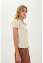 Camisa Elise Beige Mercedes Campuzano de Mercedes Campuzano