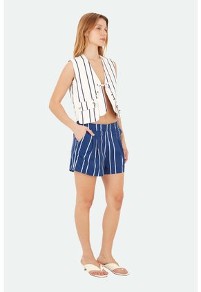 Short Eira Azul Oscuro Mercedes Campuzano