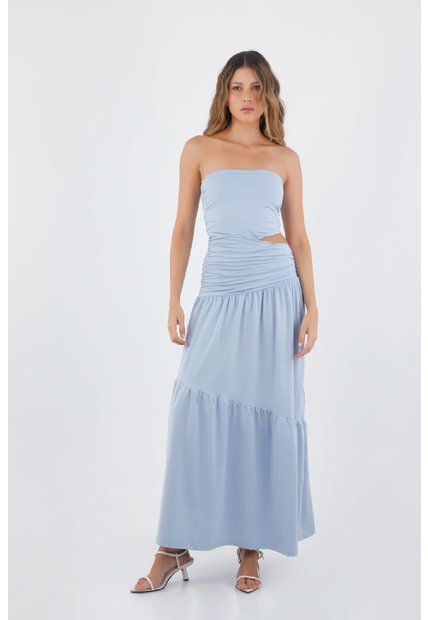 Vestido Largo Grecia Azul_Cl Mercedes Campuzano