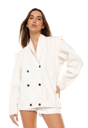 Chaqueta Malfi Marfil Mercedes Campuzano