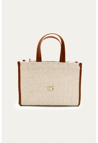 Cartera Frida Beige Mercedes Campuzano Mercedes Campuzano
