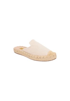 Zueco Spadrilla Cleo Beige Mercedes Campuzano