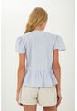 Camisa Sarah Azul Mercedes Campuzano de Mercedes Campuzano