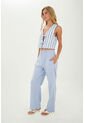 Pantalon Anastasia Azul Mercedes Campuzano de Mercedes Campuzano