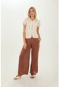 Camisa Elise Beige Mercedes Campuzano de Mercedes Campuzano