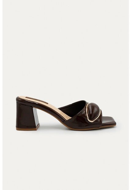 Sandalia Tacon Sophie Café Mercedes Campuzano