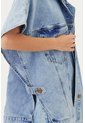 Chaqueta Bri Azul Mercedes Campuzano de Mercedes Campuzano