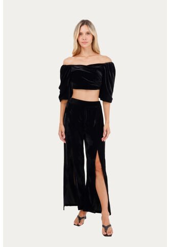 Pantalon Zoe Negro Mercedes Campuzano Mercedes Campuzano