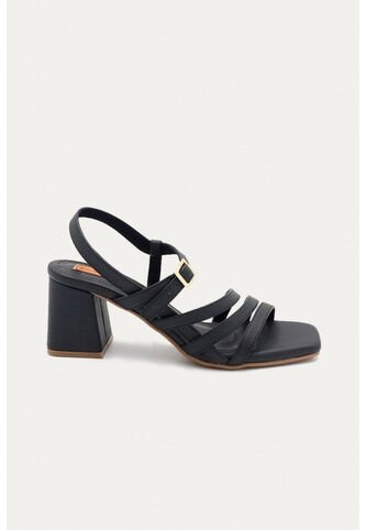 Sandalia Tacón Lia Negro Mercedes Campuzano Mercedes Campuzano