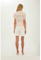 Camisa Steph Beige Mercedes Campuzano de Mercedes Campuzano