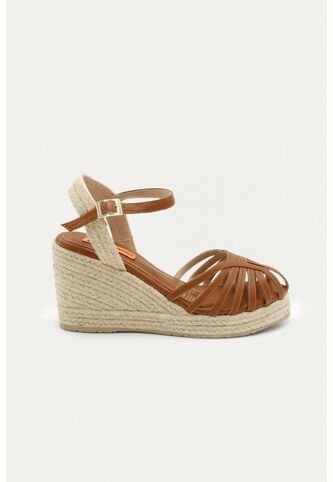 Spadrilla Plataforma Bondi Miel Mercedes Campuzano Mercedes Campuzano