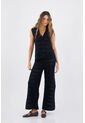 Pantalon Noah Azul Oscuro Mercedes Campuzano de Mercedes Campuzano