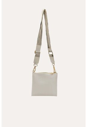 Bandolera Clover Marfil Mercedes Campuzano