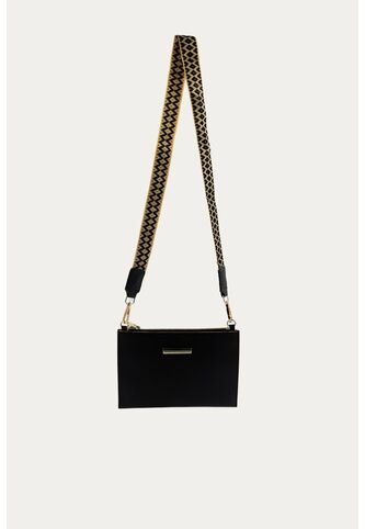 Bandolera Sunrose Negro Mercedes Campuzano Mercedes Campuzano