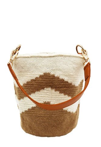 Bandolera Mayapo Beige Mercedes Campuzano Mercedes Campuzano