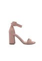 Sandalia Tacón Naia Nude Mercedes Campuzano de Mercedes Campuzano