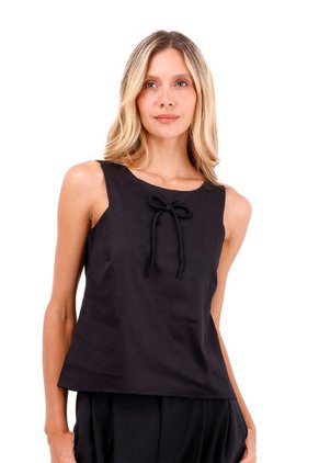 Camisa Maiden Negro Mercedes Campuzano