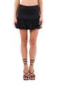 Falda Corta Cenit Negro Mercedes Campuzano de Mercedes Campuzano