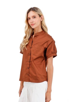 Camisa Palma Toupe Mercedes Campuzano