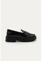 Mocasin Dafne Negro Mercedes Campuzano de Mercedes Campuzano