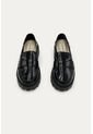 Mocasin Dafne Negro Mercedes Campuzano de Mercedes Campuzano