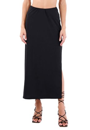 Falda Larga Sunlit Negro Mercedes Campuzano