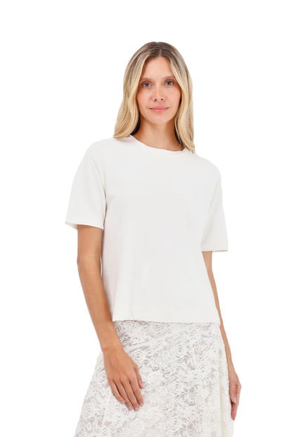 T-Shirt Sira Marfil Mercedes Campuzano