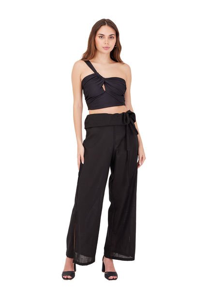 Pantalon Grace Negro Mercedes Campuzano