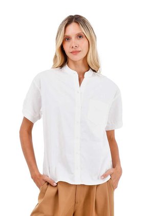 Camisa Palma Marfil Mercedes Campuzano