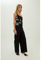 Pantalon Colette Negro Mercedes Campuzano de Mercedes Campuzano