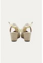 Spadrilla Plataforma Serene Beige Mercedes Campuzano de Mercedes Campuzano