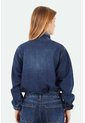 Chaqueta Aria Azul Mercedes Campuzano de Mercedes Campuzano