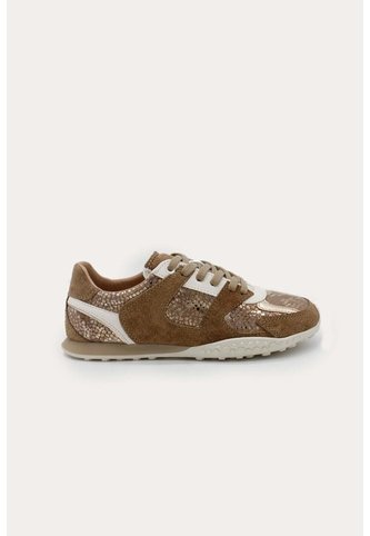 Tenis Cuero Dahlia Beige Mercedes Campuzano Mercedes Campuzano