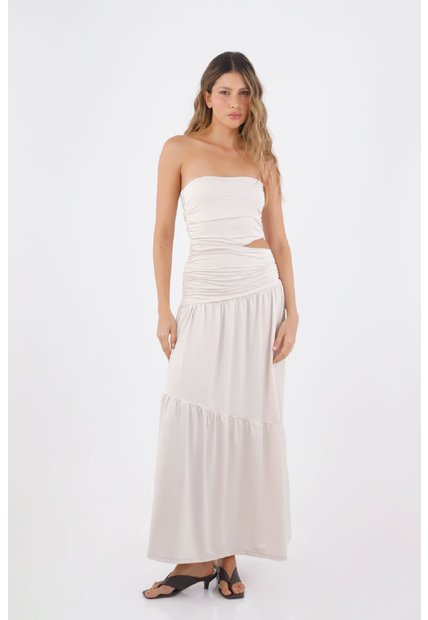 Vestido Largo Grecia Arena Mercedes Campuzano