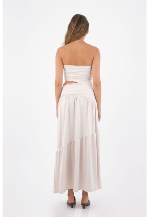 Vestido Largo Grecia Arena Mercedes Campuzano